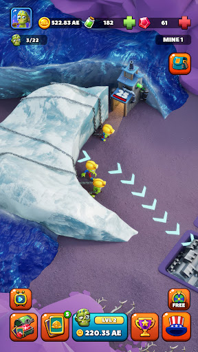 Minero zombi inactivo: Magnate del oro